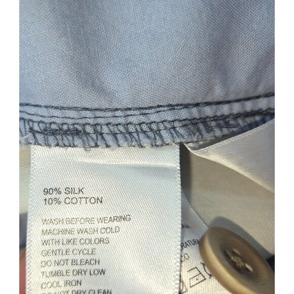 Tommy Bahama Mens Gray Silk Blend Herringbone Shorts 36 - Picture 4 of 7